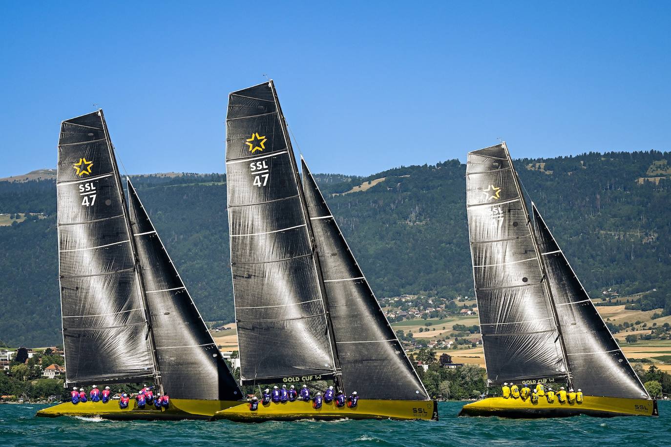 Foto de archivo de la regata.