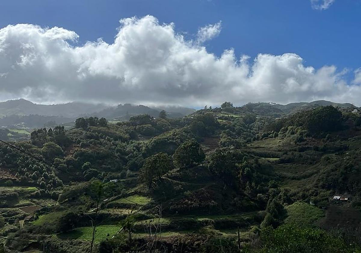 Lluvias débiles, viento y nubosidad para acabar la semana