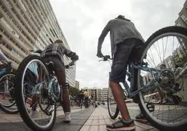 Imagen de archivo de una jornada sobre Movilidad Sostenible en la capital grancanaria.