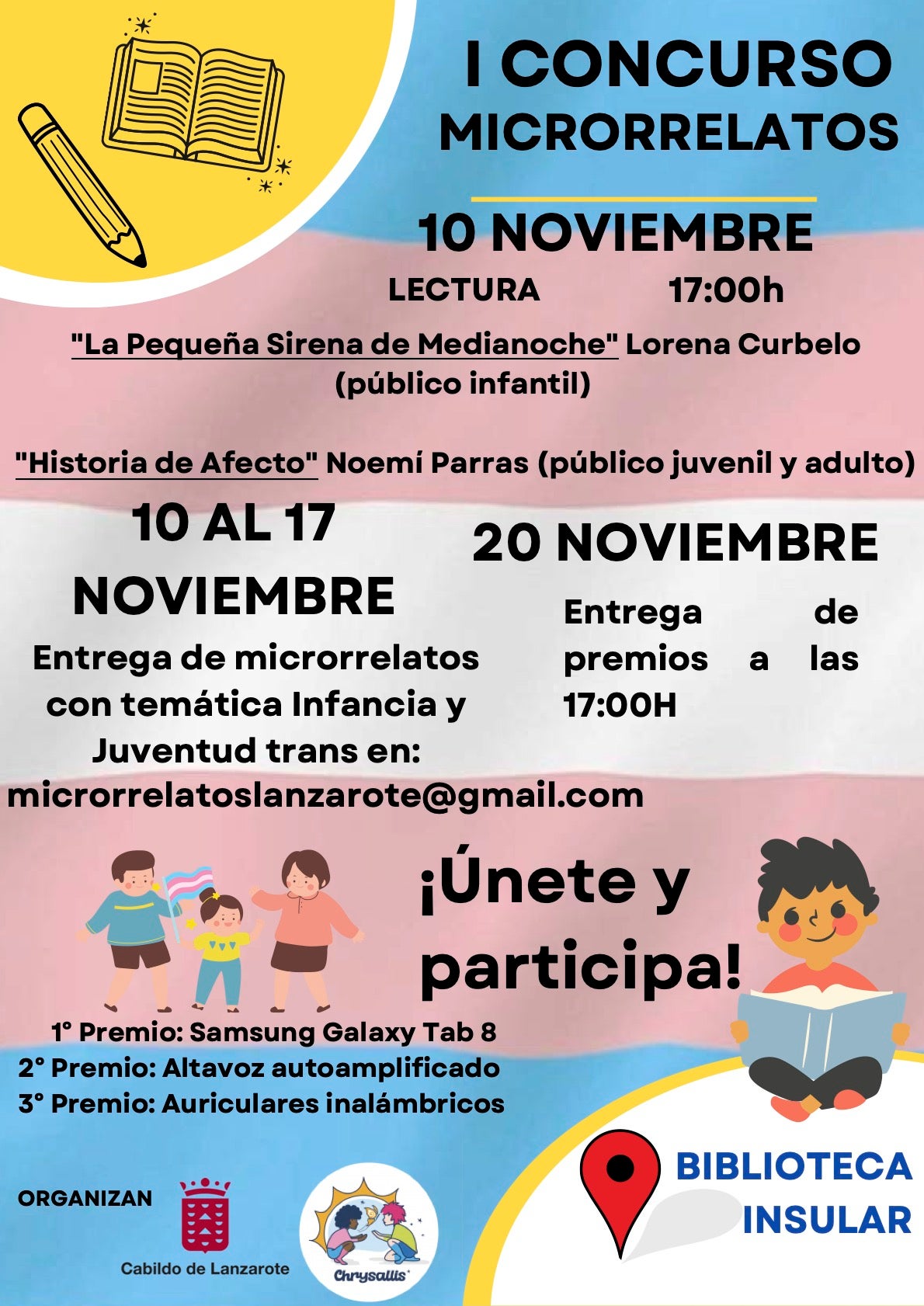 Cartel de la actividad.