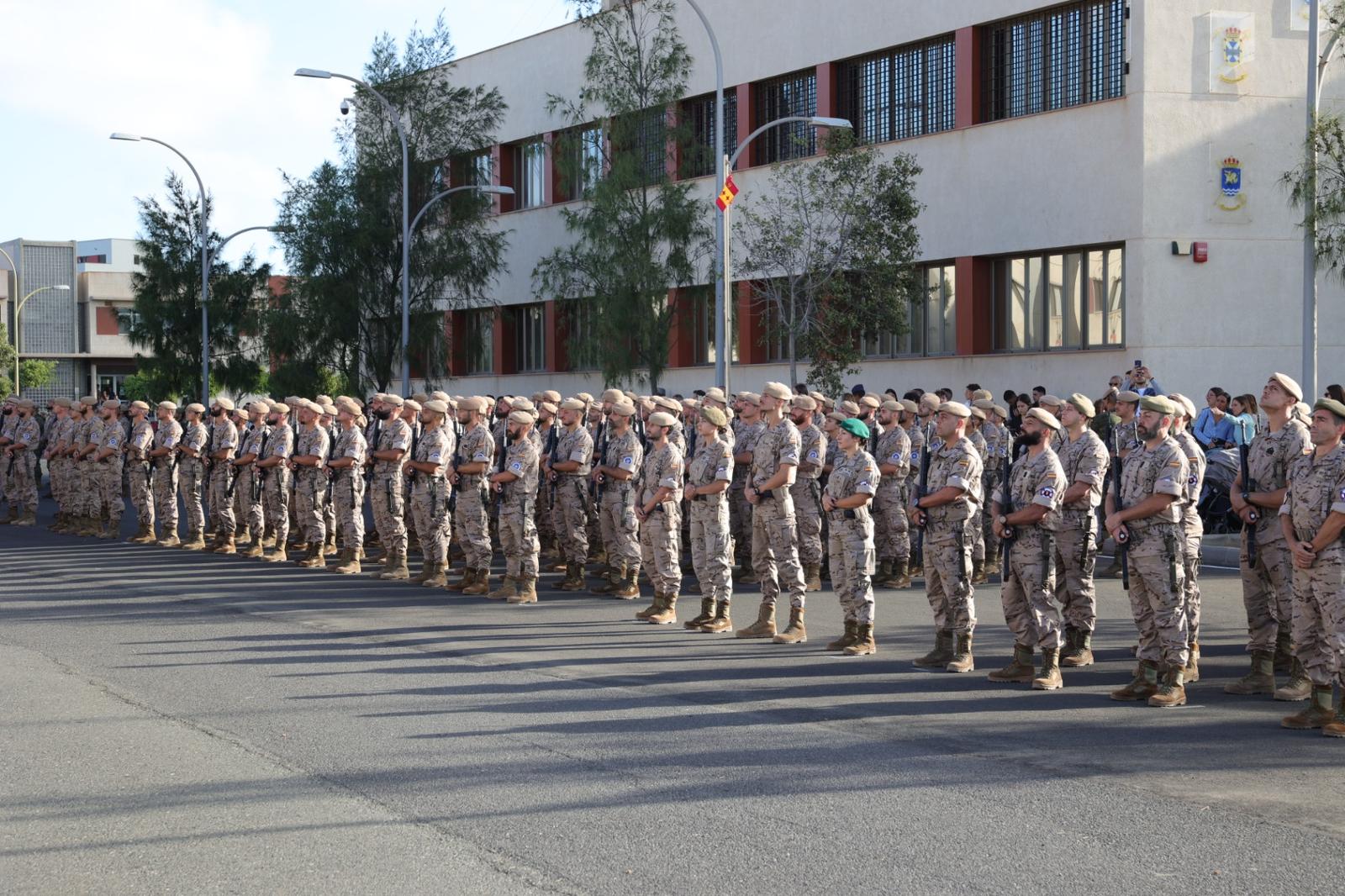 Acto de despedida del Contingente de la Operación Apoyo a Irak, en imágenes