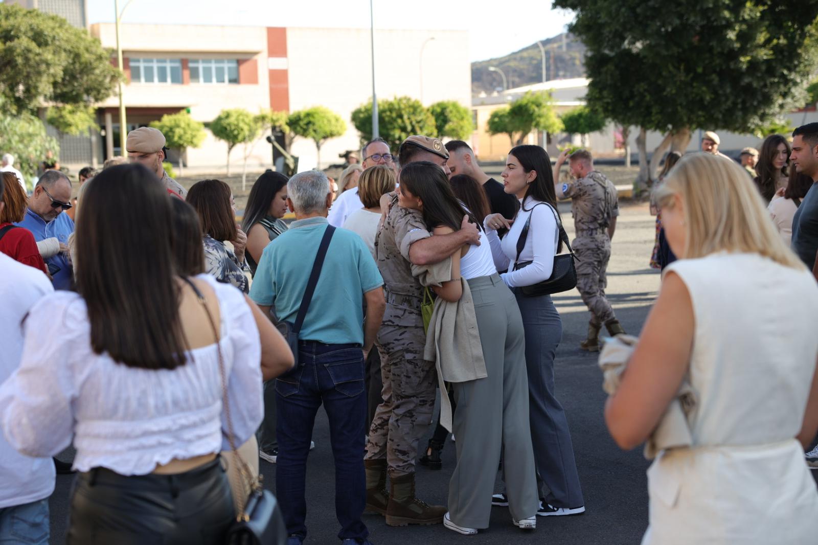 Acto de despedida del Contingente de la Operación Apoyo a Irak, en imágenes