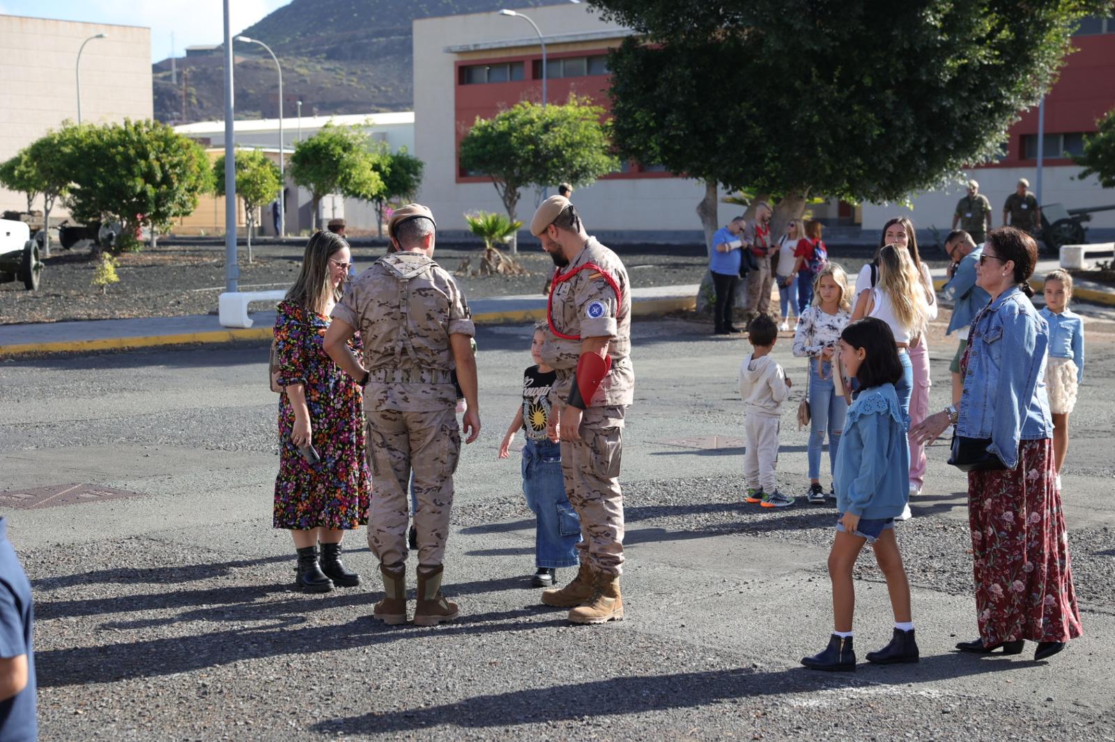 Acto de despedida del Contingente de la Operación Apoyo a Irak, en imágenes