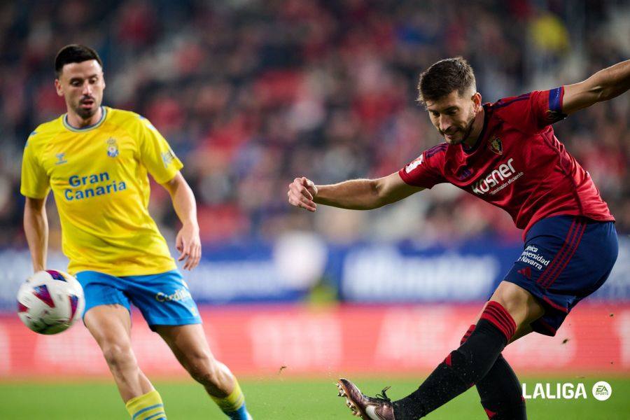 Las mejores imágenes del duelo entre Osasuna y la UD Las Palmas
