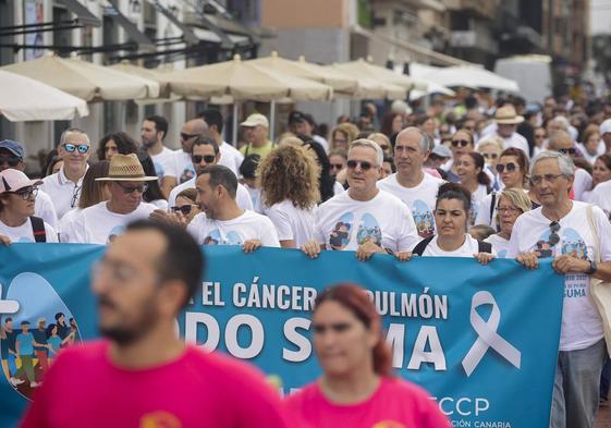 Imagen de la última edición del paseo solidario.