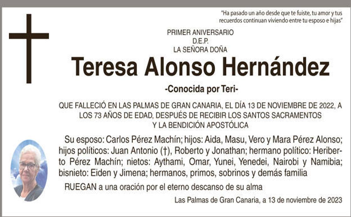 Teresa Alonso Hernández