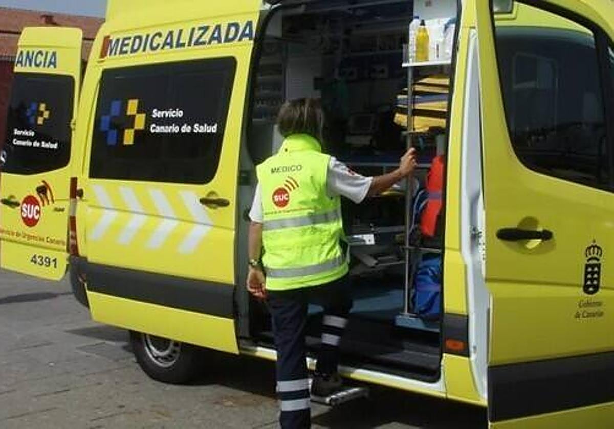 Ambulancia Medicalizada del SUC.