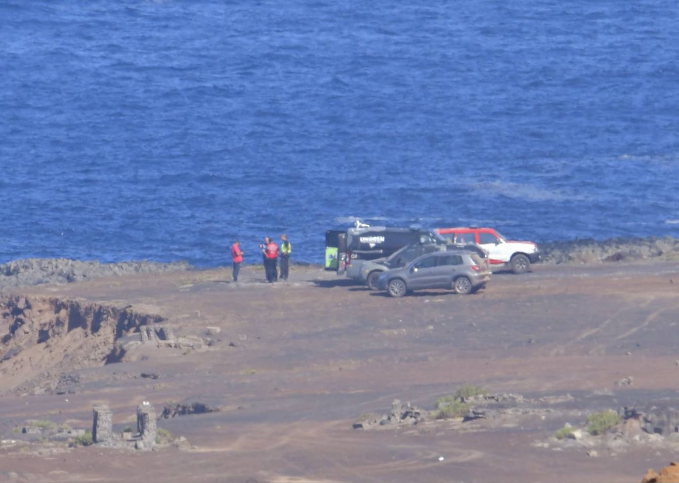La familia del desaparecido en El Confital no se rinde
