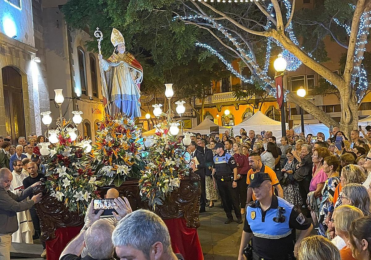Telde celebra la procesión de San Gregorio