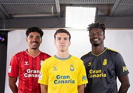 Coco, Perrone y Kaba, en una imagen promocional del equipo.