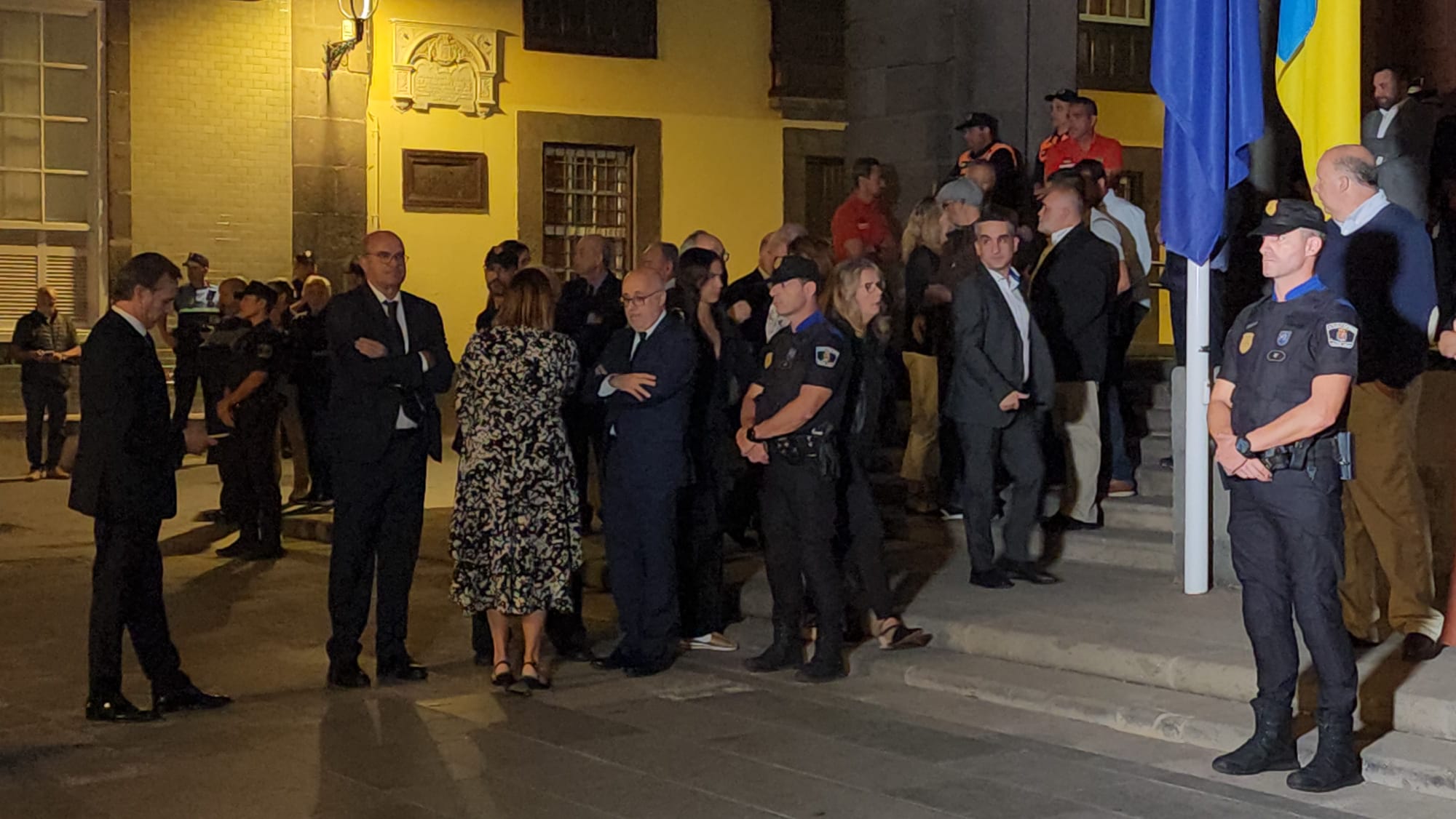 Capilla ardiente de Jerónimo Saavedra