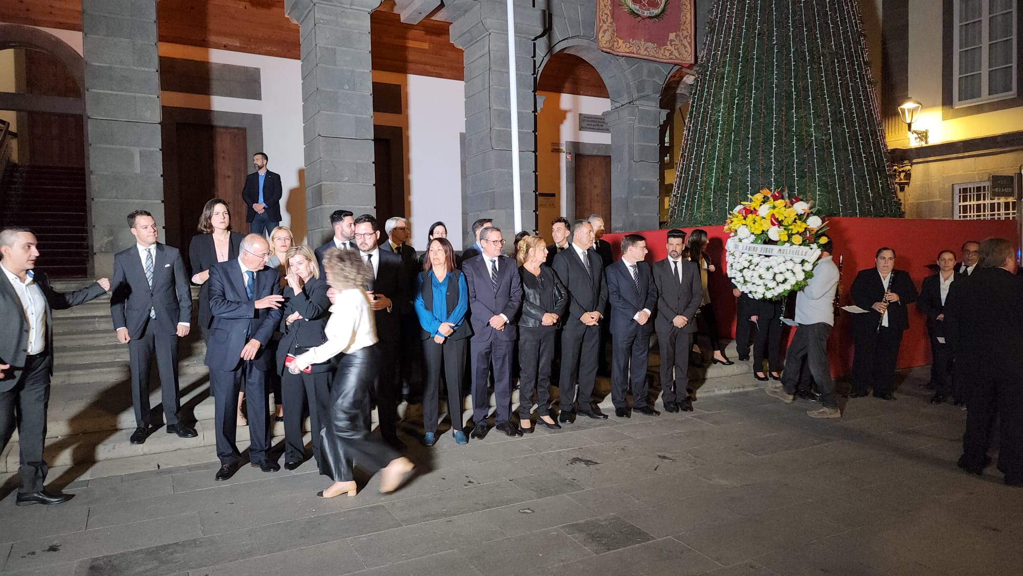 Capilla ardiente de Jerónimo Saavedra