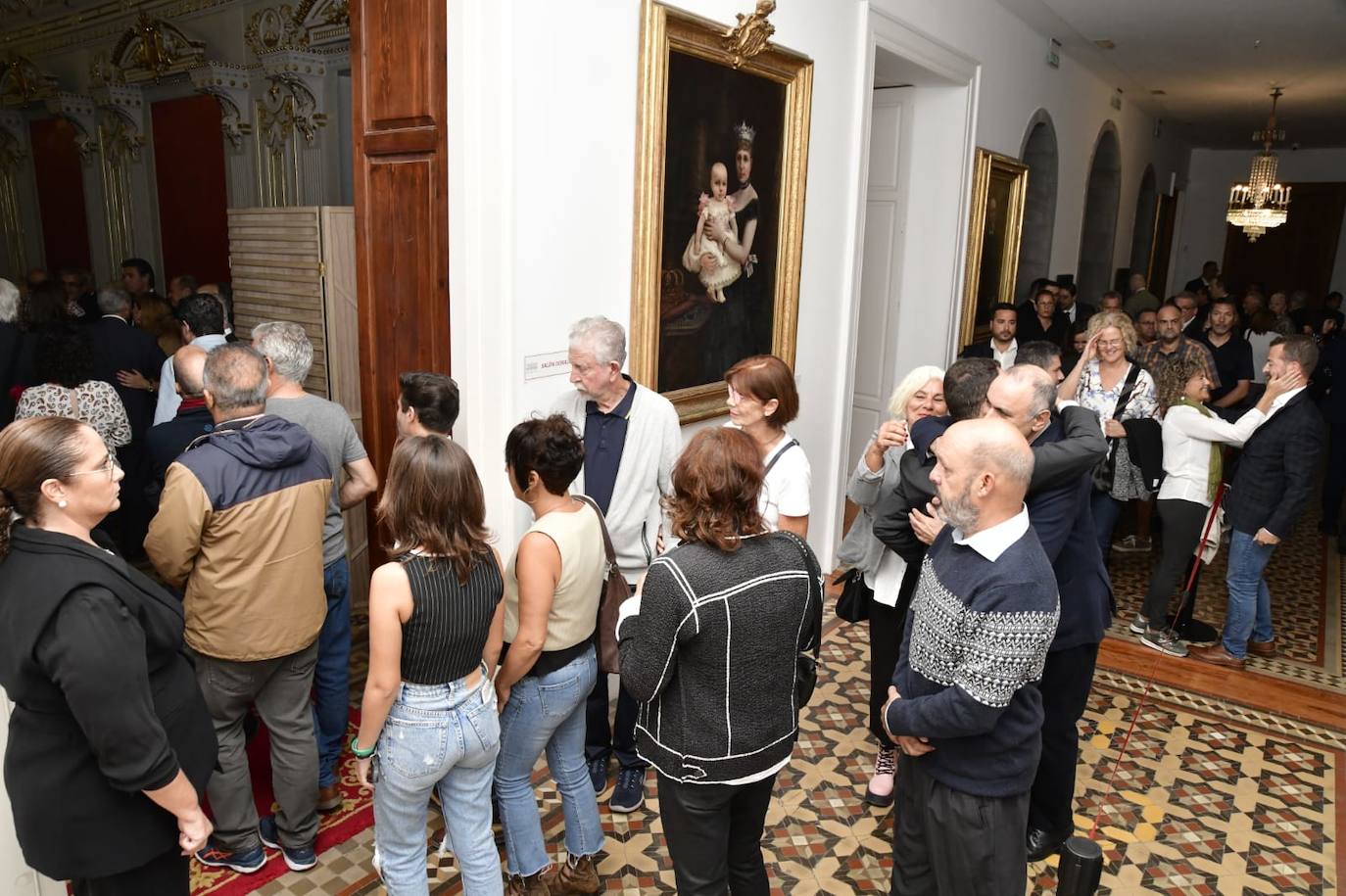 Capilla ardiente de Jerónimo Saavedra