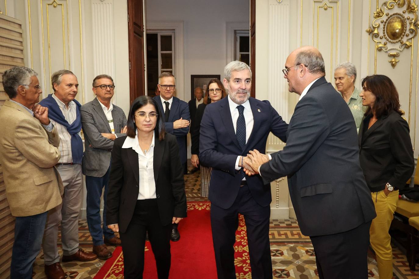 Capilla ardiente de Jerónimo Saavedra