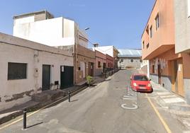 Imagen de la calle Magarza, en Arafo (Tenerife)