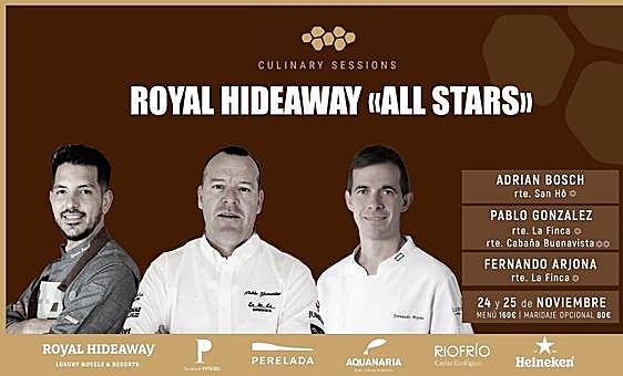 Un trío de lujo para un evento gastronómico único en Canarias