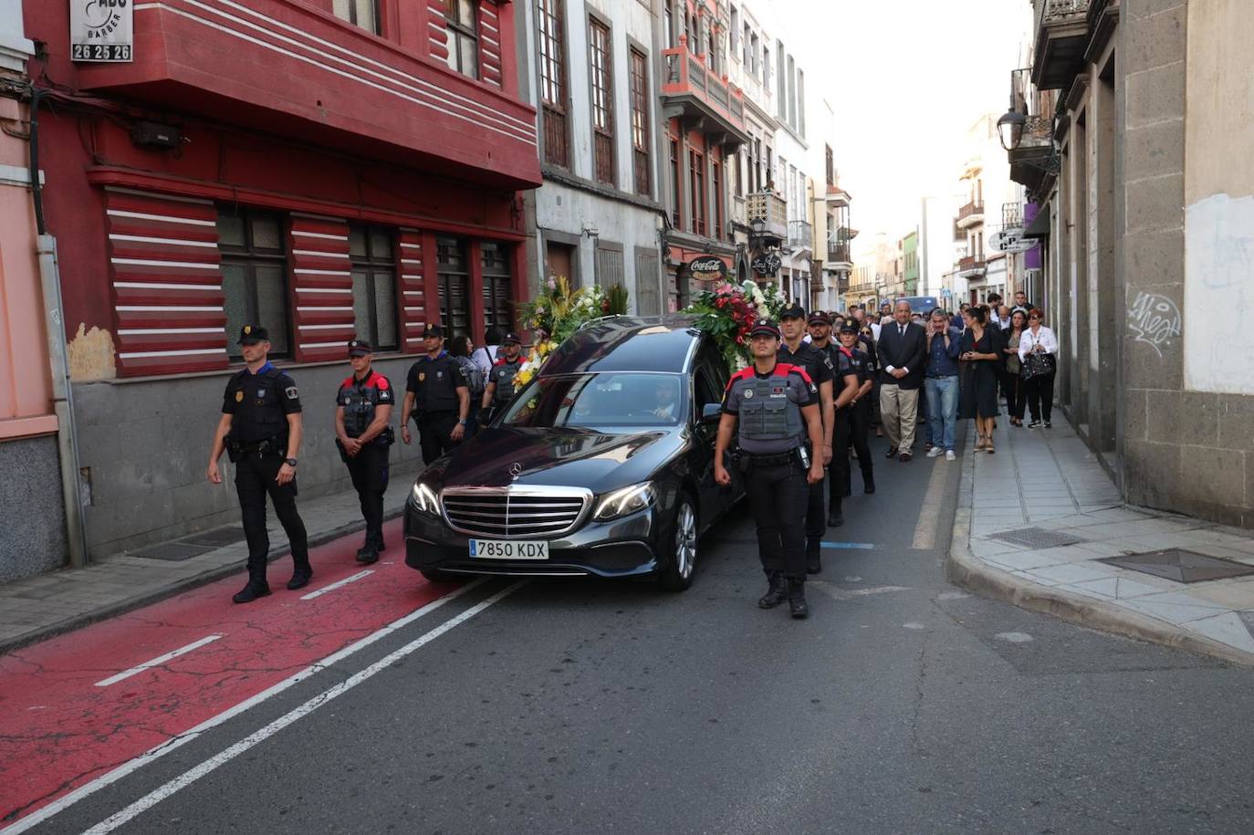 Último adiós a Jerónimo Saavedra