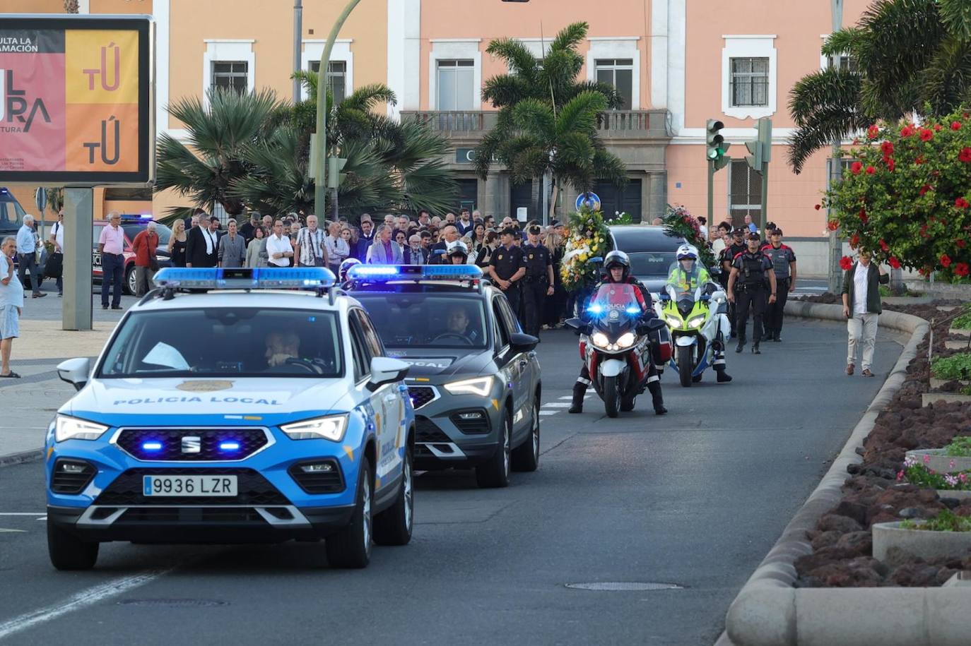 Último adiós a Jerónimo Saavedra