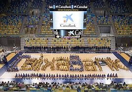 CaixaBank renueva su compromiso con la cantera del Club Baloncesto Gran Canaria