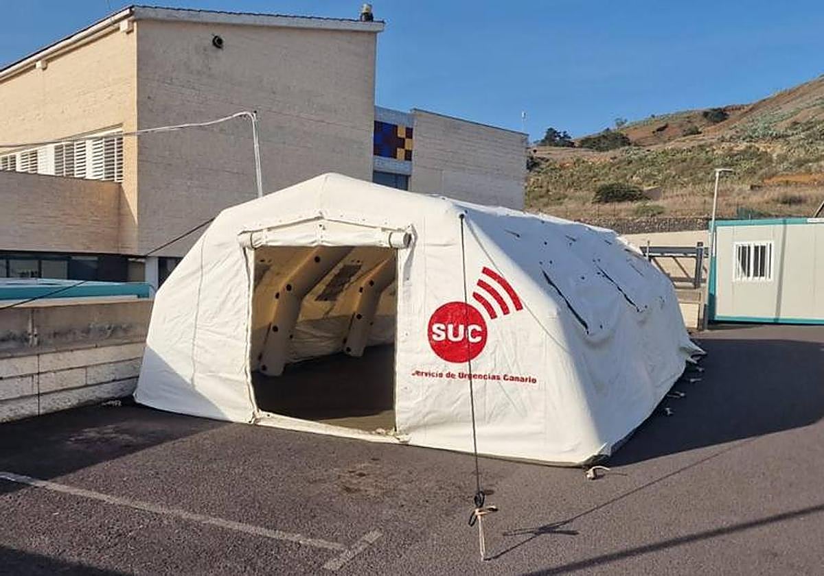 Este nuevo espacio será utilizado para la valoración y preingreso de los migrantes tras su llegada a la isla.