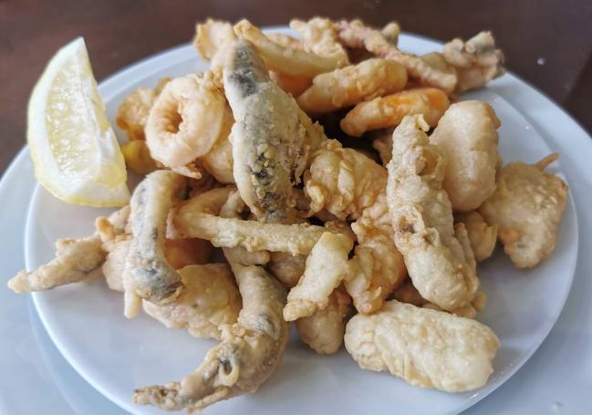 «Pescaíto» frito de Casa Rafa