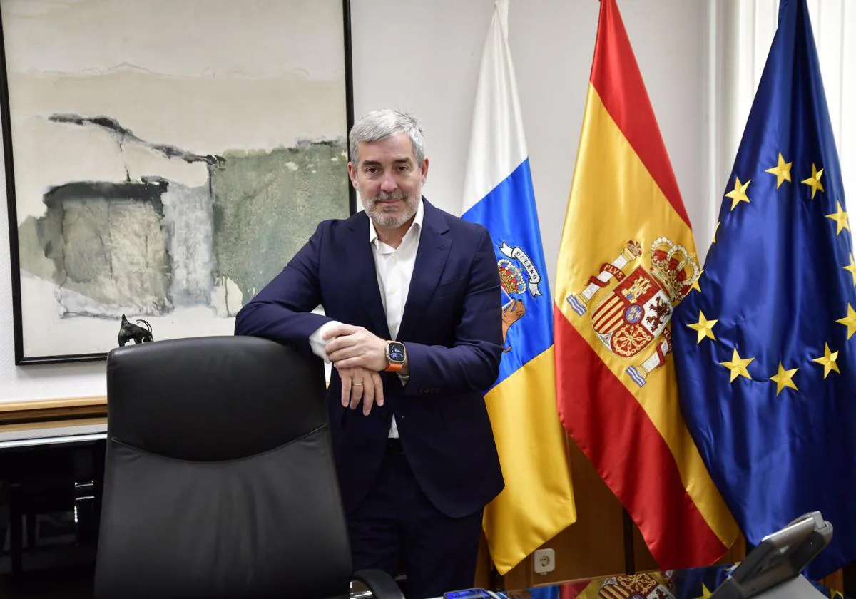 Fernando Clavijo, Presidente De Canarias: «Es Muy Positivo Que El Clima ...