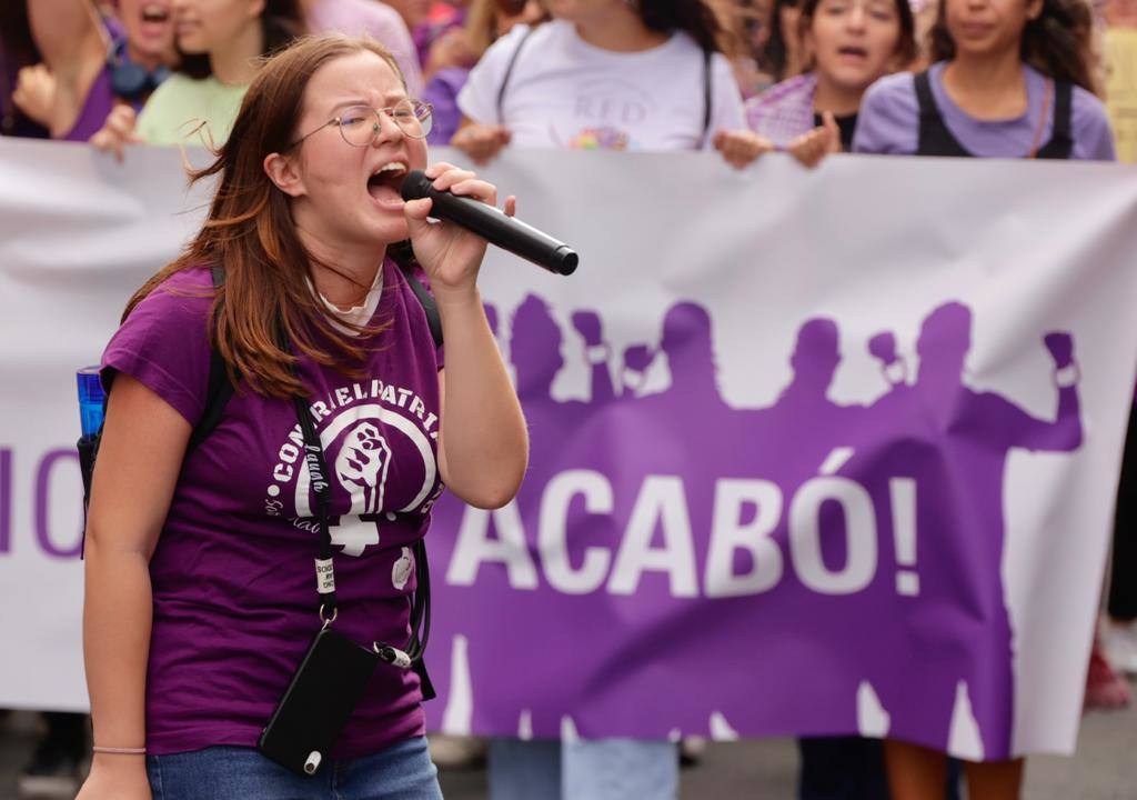 El feminismo canario se moviliza en la capital grancanaria