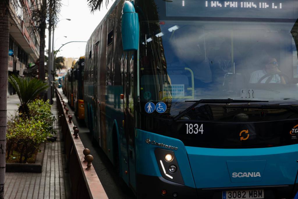 El feminismo canario se moviliza en la capital grancanaria
