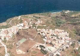 La despoblación afecta sobre todo a las Islas Verdes. En la foto, el municipio de Agulo, en La Gomera.