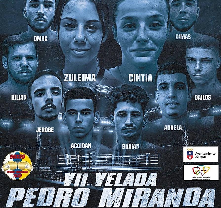 Cartel de la velada.