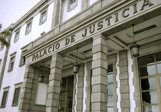 Fachada del Tribunal Superior de Justicia de Canarias.
