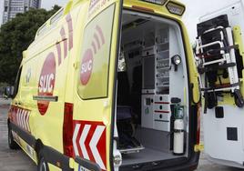 Imagen de archivo de una ambulancia.