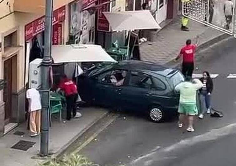 Imagen del accidente.