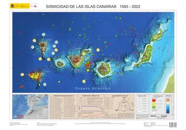18.500 terremotos en el nuevo mapa de sismicidad de Canarias