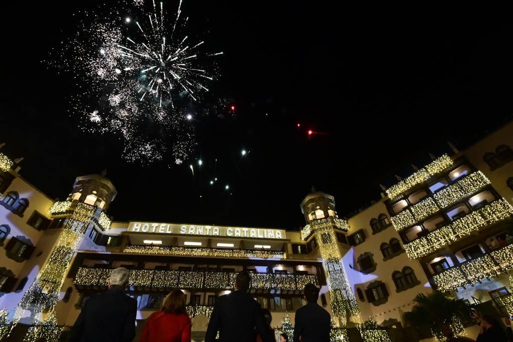 El Hotel Santa Catalina brilla más que nunca en Navidad