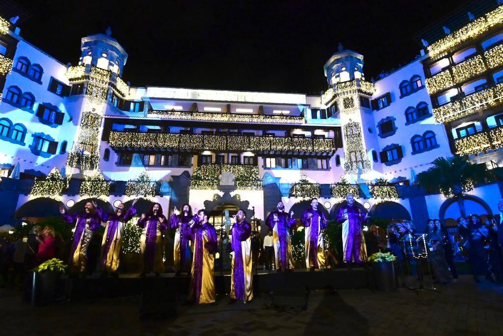 El Hotel Santa Catalina brilla más que nunca en Navidad