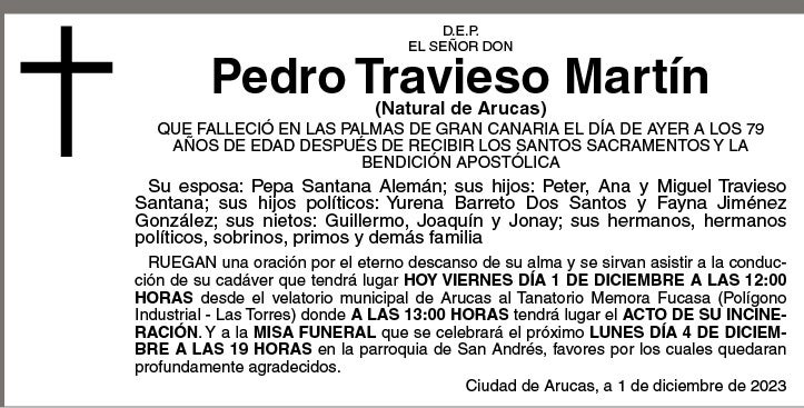 Pedro Travieso Martín