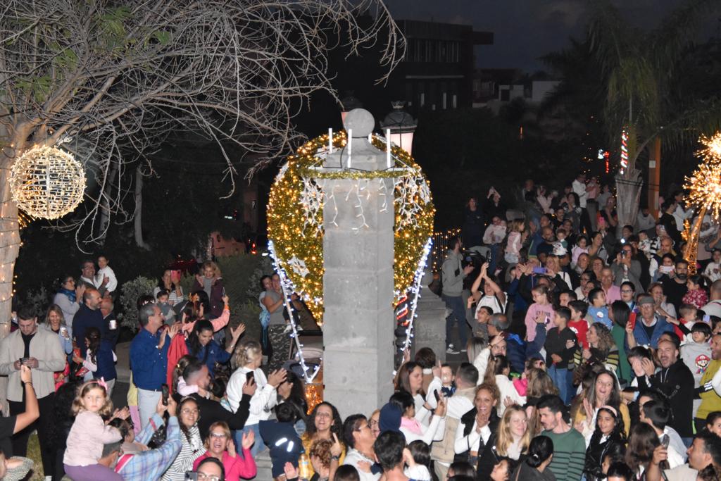 Telde da la bienvenida a la Navidad