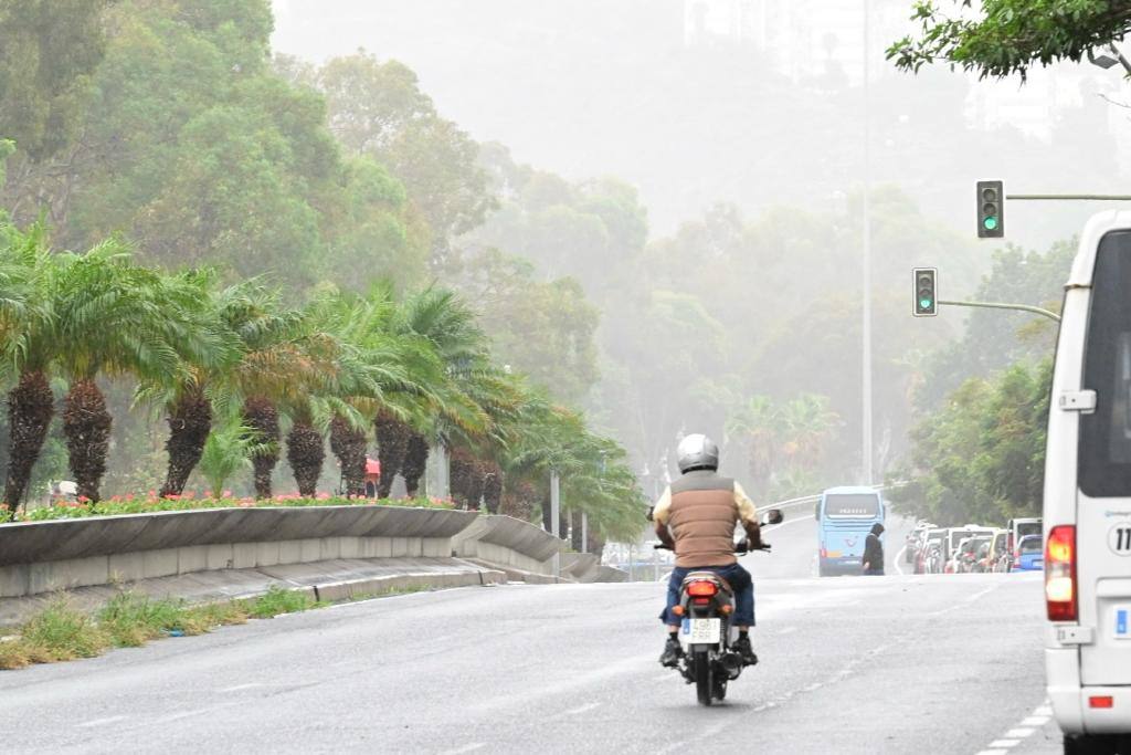 Sábado pasado por agua en la capital grancanaria