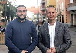 El Gobierno de Canarias suspende a Alberto Hernández como presidente de la Federación Canaria de Atletismo, a la izquierda, y sitúa al frente de la Comisión Gestora a Omar Hernández, a la derecha.