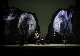 Obra en el Teatro Cuyás.