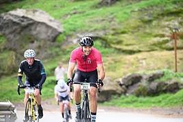 Espectáculo sobre la bicicleta.