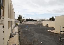 Vista de la antigua conservera Agramar, espacio escogido por Arrecife para el carnaval.