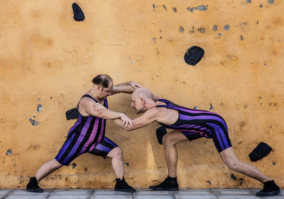 Tomás Pozzzi e Ian Garside protagonizan 'David&Goliat', en el Teatro Pérez Galdós.