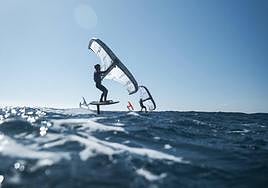 El majorero Ancor Sosa, durante la jornada de este viernes