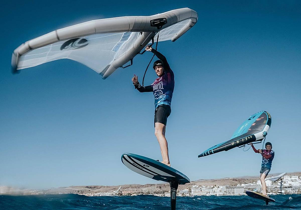 Ancor Sosa festejó por todo lo alto su éxito en Las Burras.