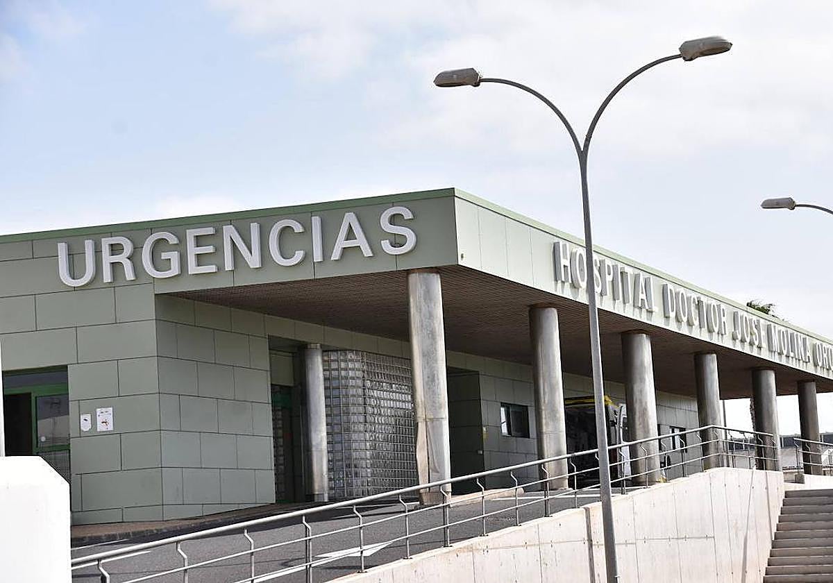 Urgencias del Hospital Doctor José Molina Orosa.
