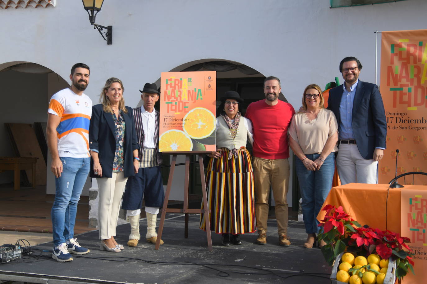 La Casa de la Juventud acogió la presentación de la Feria de la Naranja de Telde.