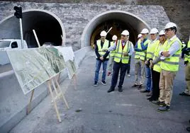 Las obras de los túneles de Faneque, en imágenes