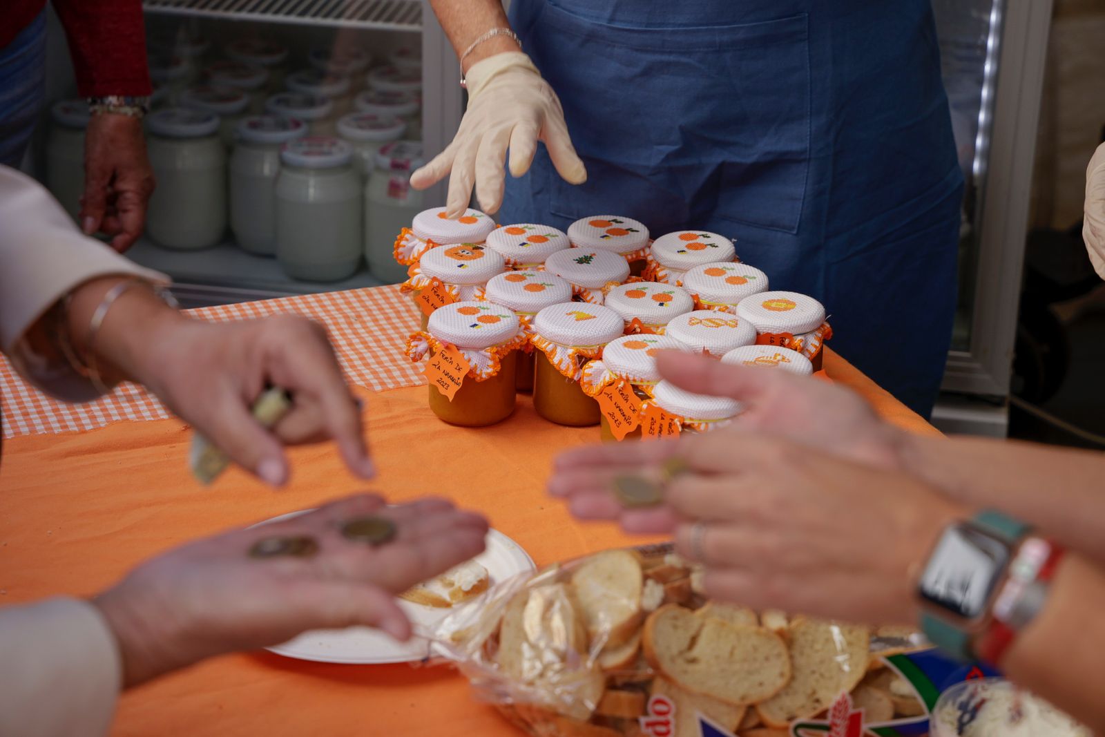 Telde se tiñe de un naranja sabroso